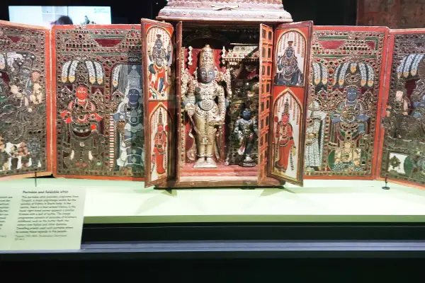 Krishna-Ausstellung im Museum Fünf Kontinente München