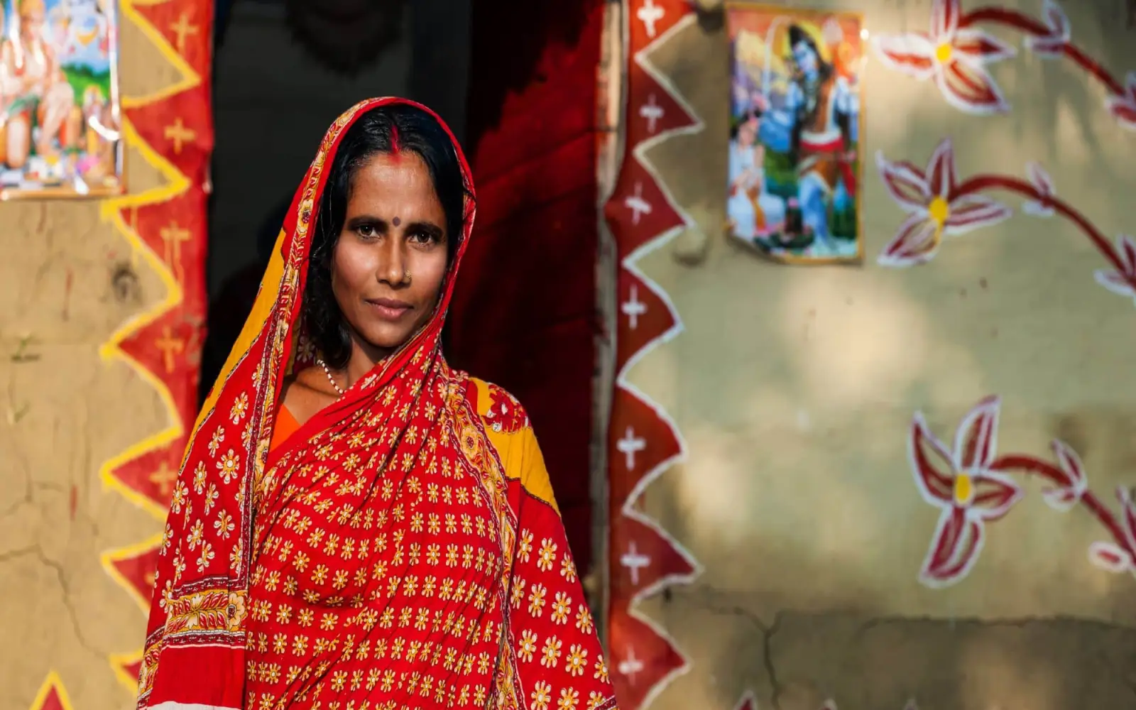 Bollywood - Frau im Sari