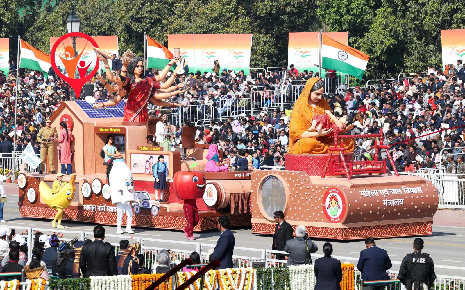 Glimpses of 76th Republic Day celebrations at Kartavya Path, in New Delhi on January 26, 2025. PM presents on the occasion. Foto: PIB