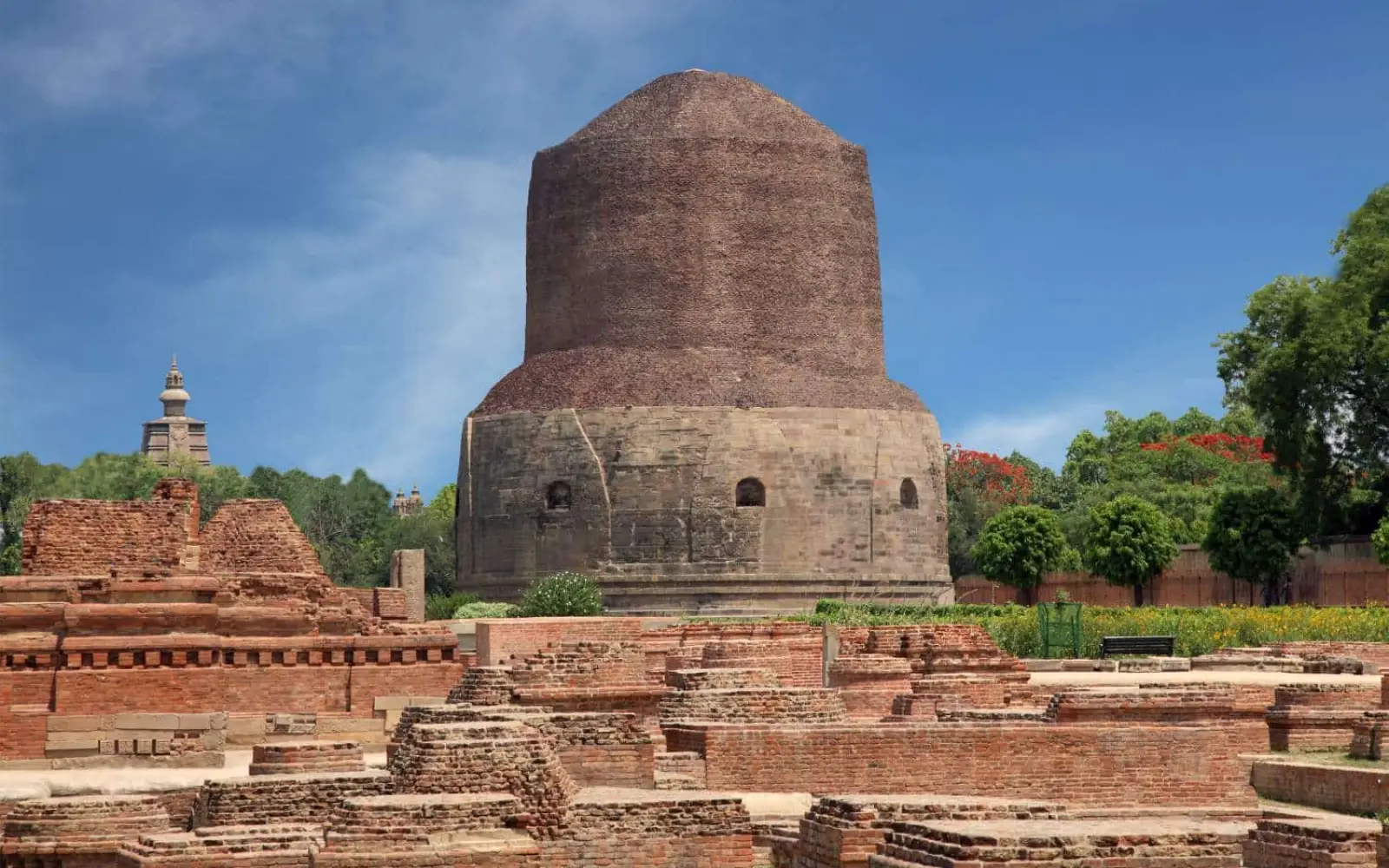 Dhamekh stupa Sarnath, Bihar, Buddhism