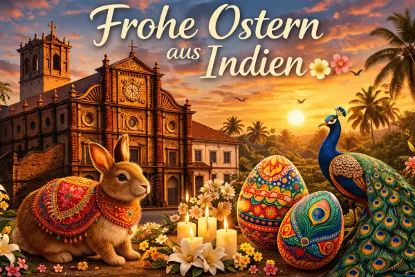 Ostern in Goa Indien so feiern Christen eines der wichtigsten Feste der Welt