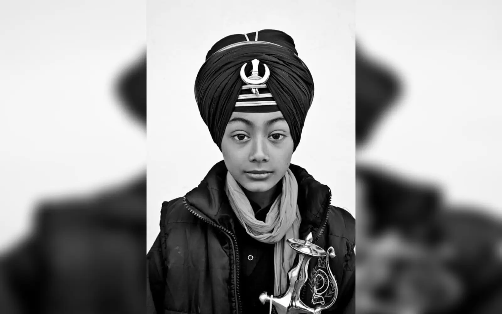 Anmut – Ein junger Sikh Junge