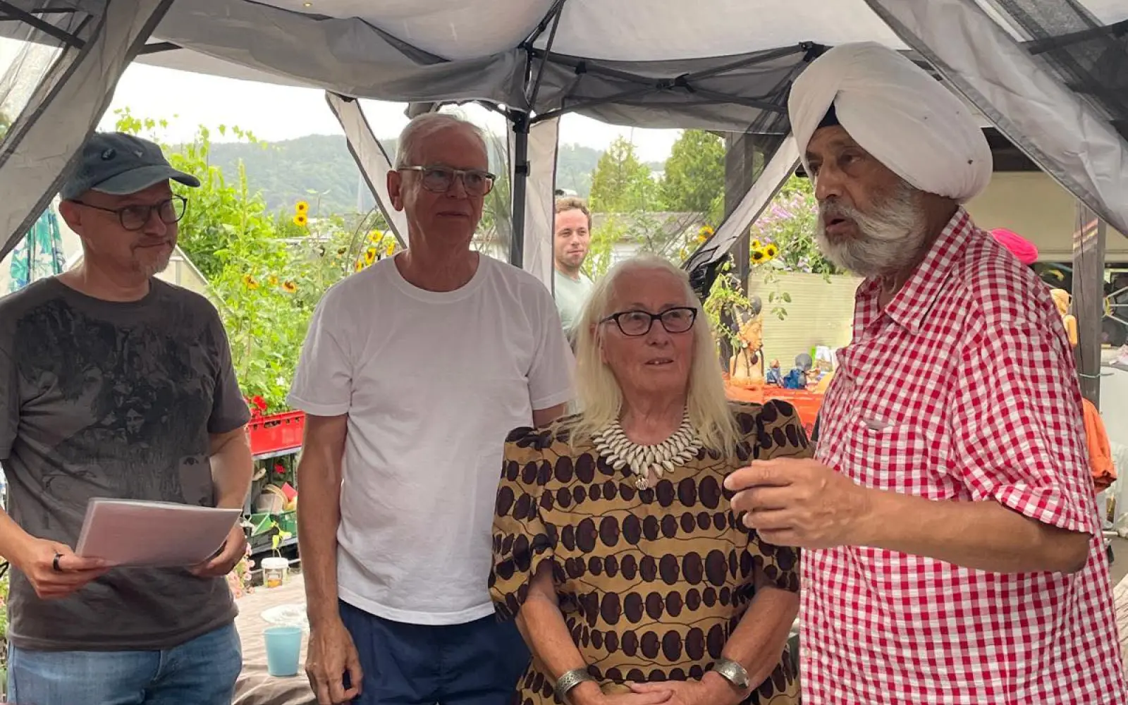 Anna Bignamou wurde für ihr Engagement für Integration, Foodsharing und nachbarliches Miteinander geehrt. Foto: DIG Trier