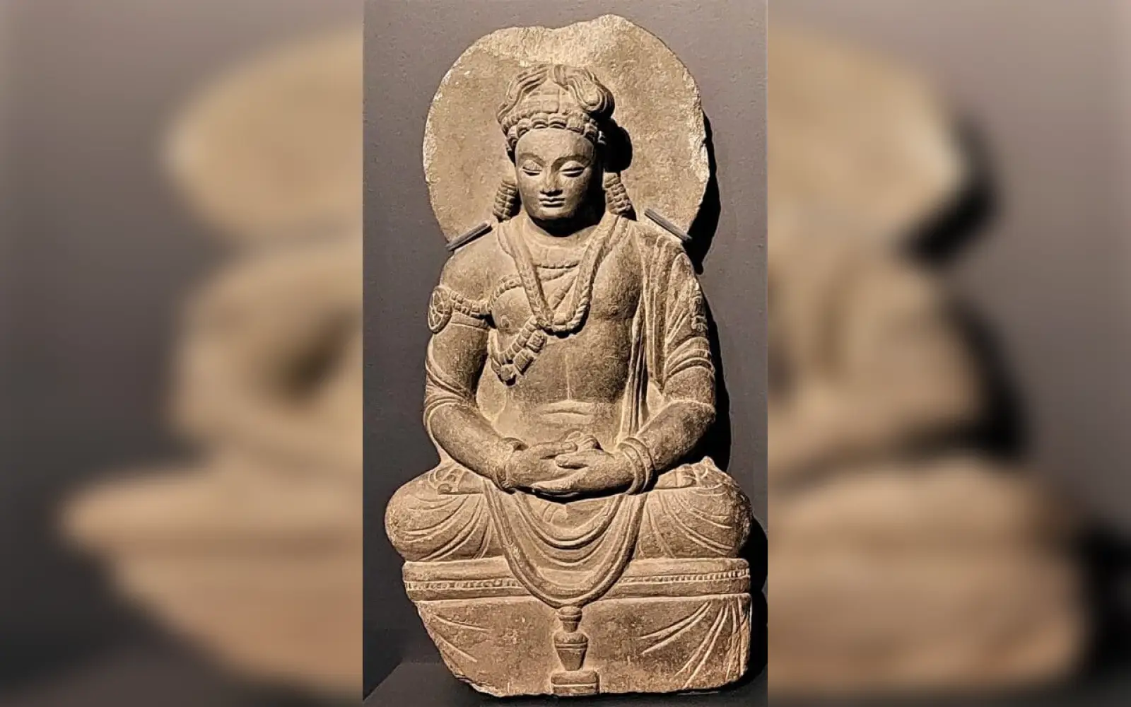 Gandhara-Buddha, Foto: Rainer Schoder