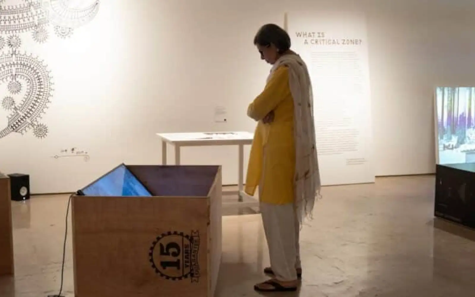 Eröffnung der Ausstellung “Critical Zones. In Search of a Common Ground” in Mumbai
Foto: Goethe-Institut Mumbai, Foto: Prachi Krishnakant Chandarana