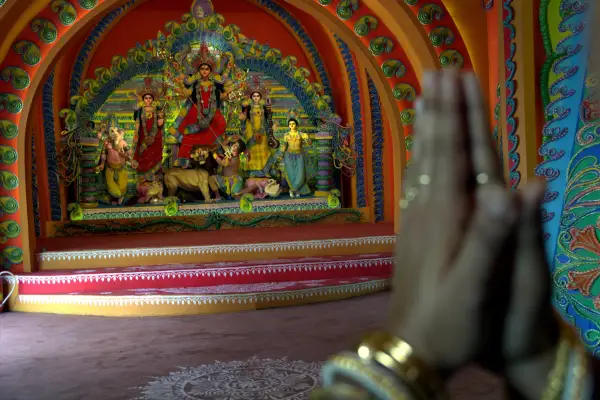 Die Durga Puja in Kolkata