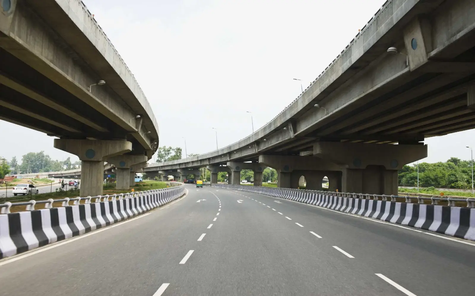 Straße in Delhi