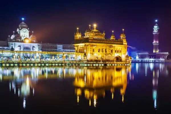 Der goldene Tempel von Amritsar