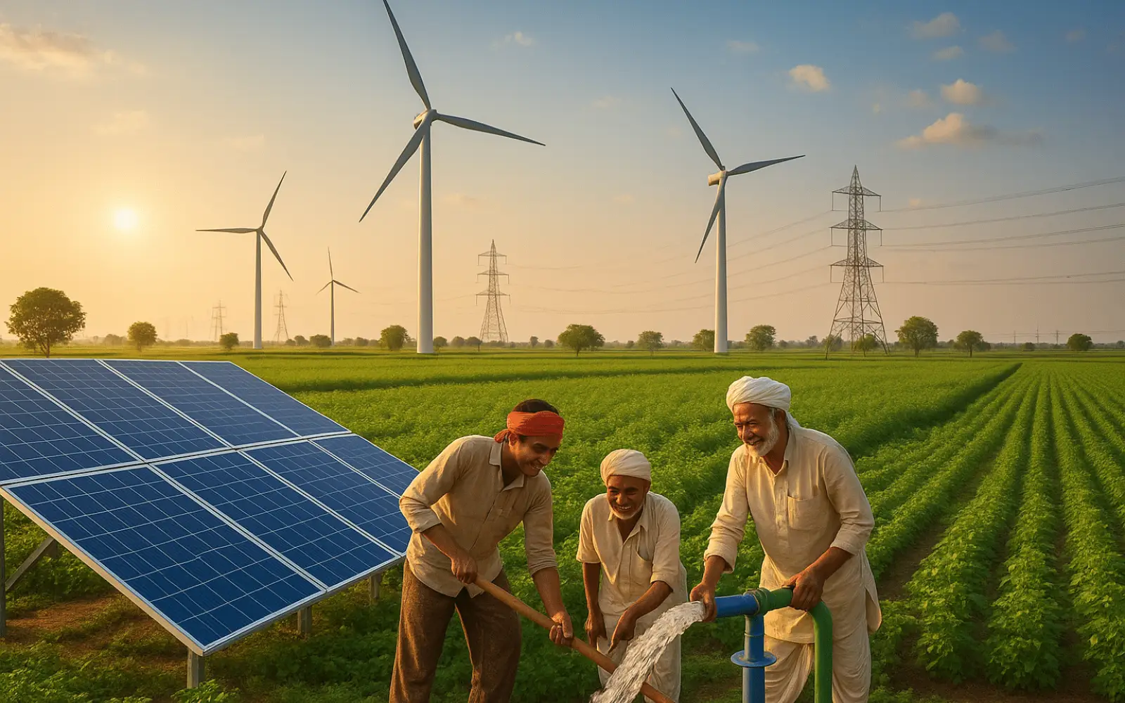 Indiens Energiewende erreicht Meilenstein: Strom zur Hälfte aus sauberer Energie