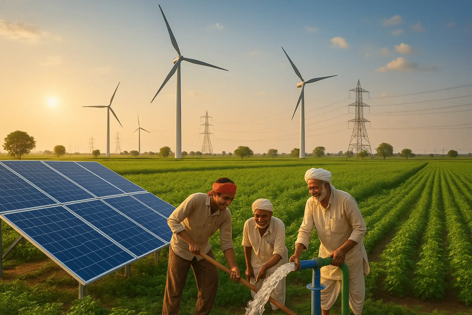 Indiens Energiewende erreicht Meilenstein: Strom zur Hälfte aus sauberer Energie