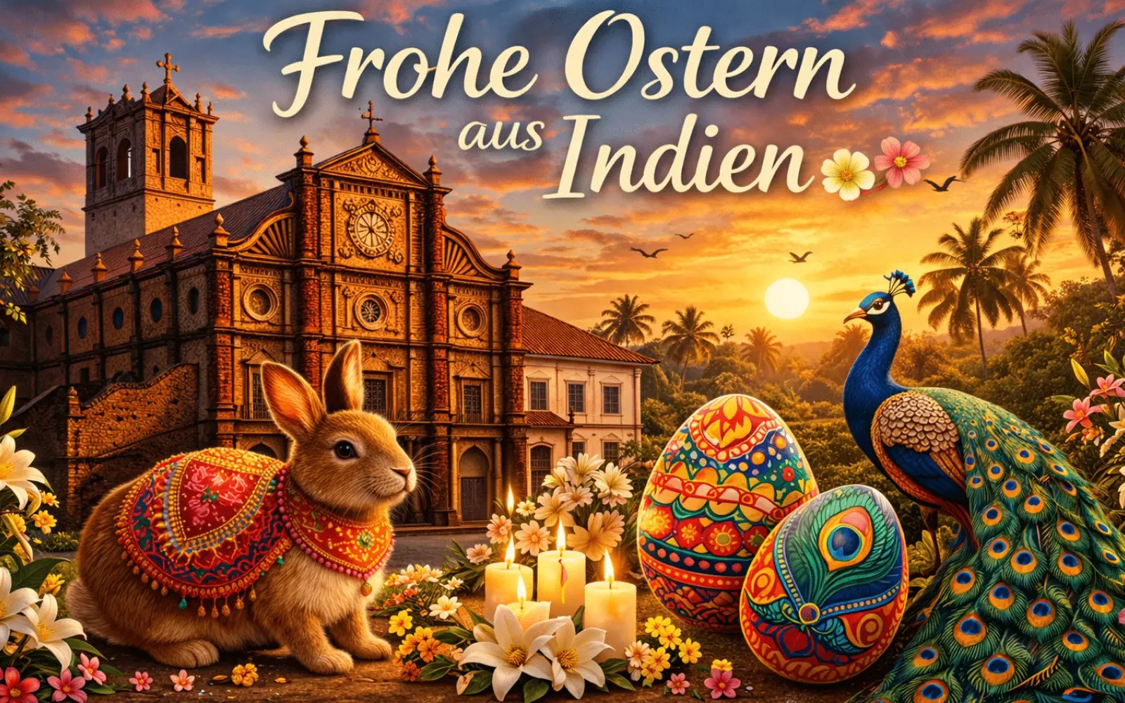 Ostern in Goa Indien so feiern Christen eines der wichtigsten Feste der Welt
