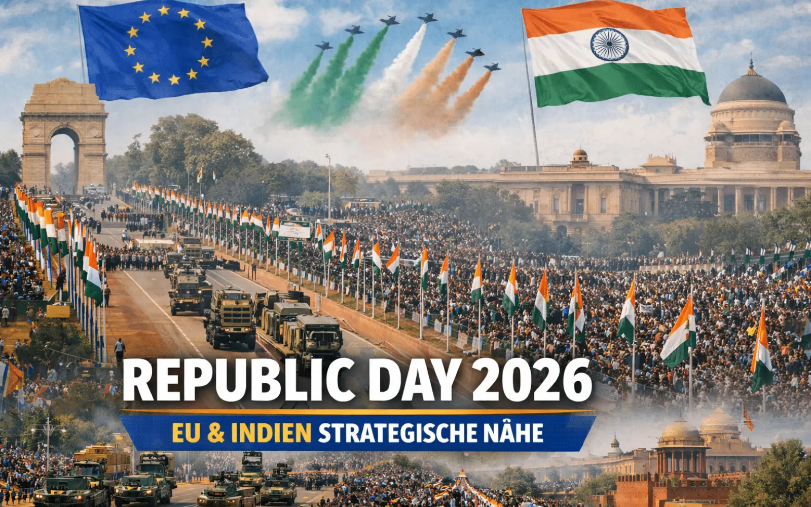Republic Day 2026: EU und Indien rücken strategisch näher
