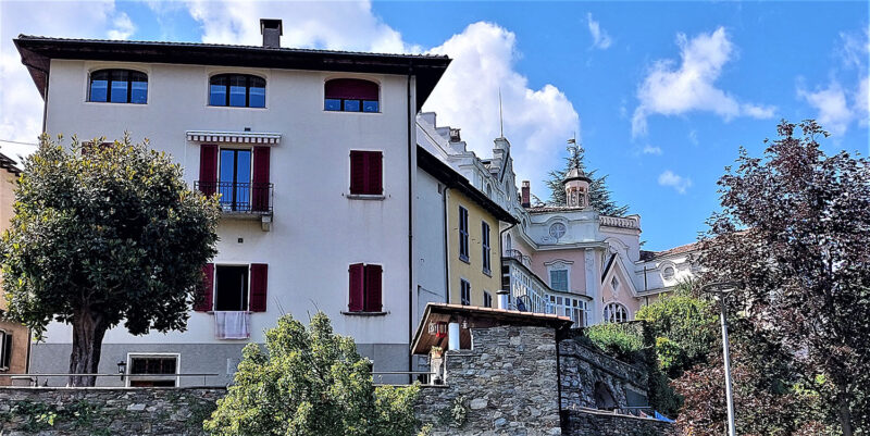Casa Camuzzi, Rechts, Foto: Rainer Schoder