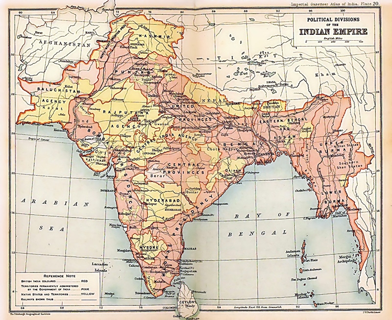 Indien vor der Unabhängigkeit