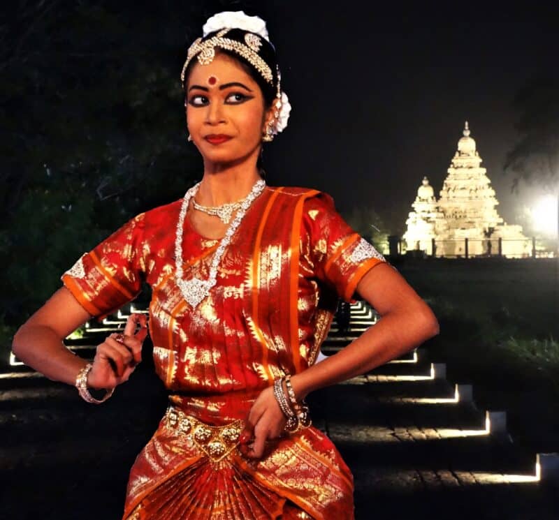 Mahabalipuram, Indian Dance Festival Foto: Rainer Schoder