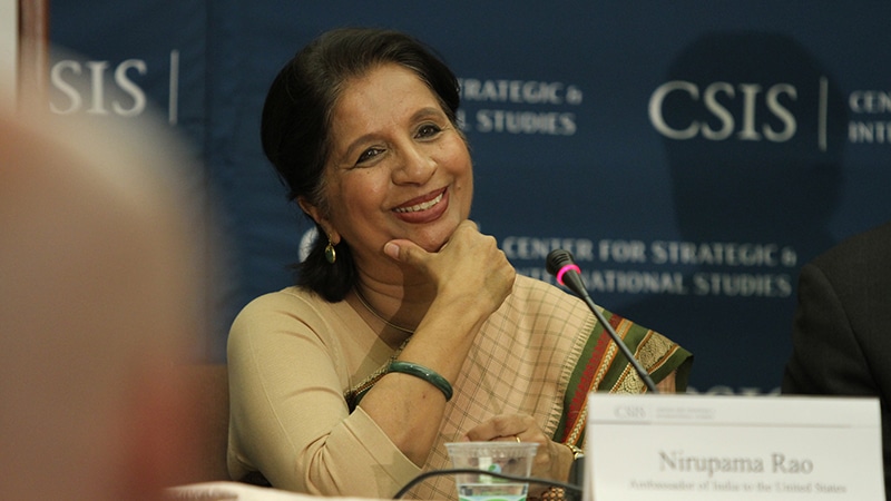 Nirupama Rao. Foto: CSIS