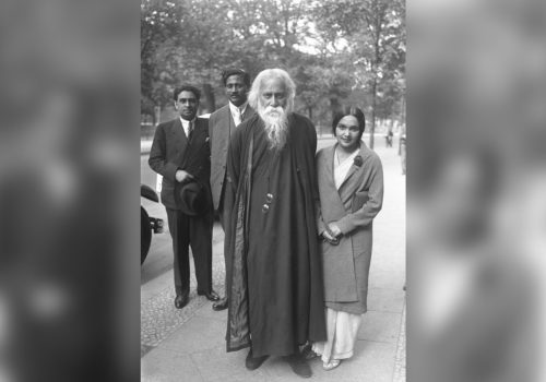 Rabindranath Tagore, Foto: Bundesarchiv