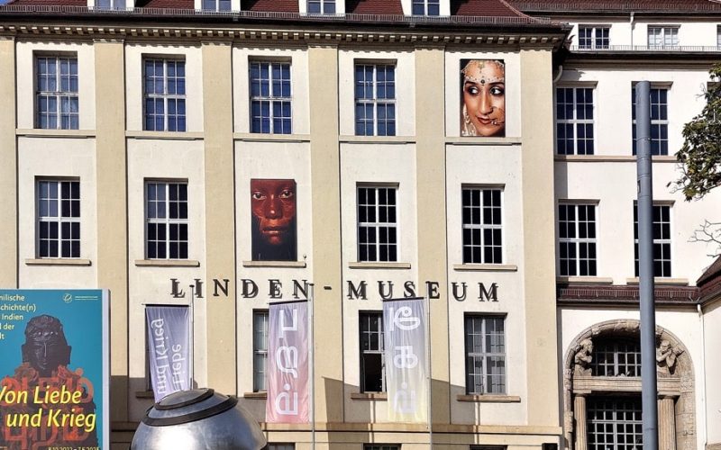 Linden-Museum Eingangsfront, Foto: Rainer Schoder