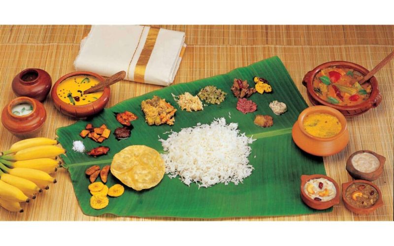 Kerala Sadiya, Cuisine