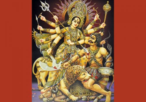Durga, die Kriegsgöttin