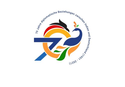 Logo für den 70.Jahrestag der diplomatischen Beziehungen