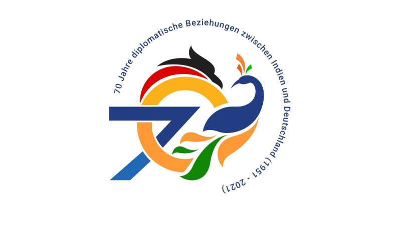 Logo für den 70.Jahrestag der diplomatischen Beziehungen