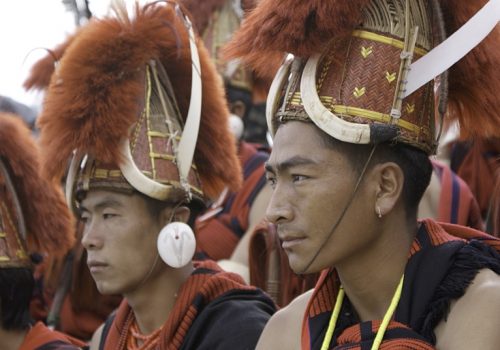 Hornbill Festival in Nagaland.© Foto: Tischler Reisen