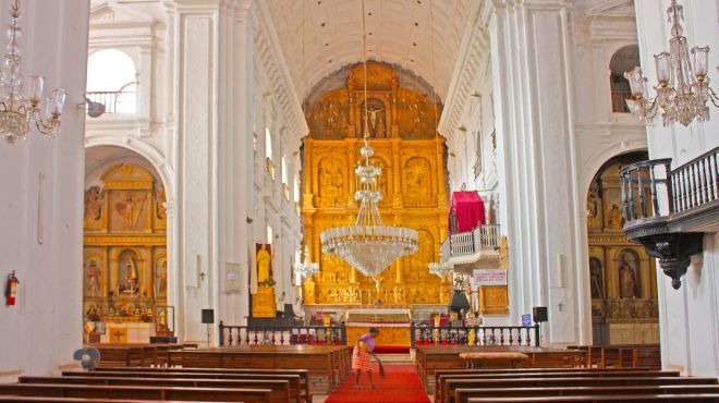St Francis von Assiisi und Se Cathedral in Old Goa
