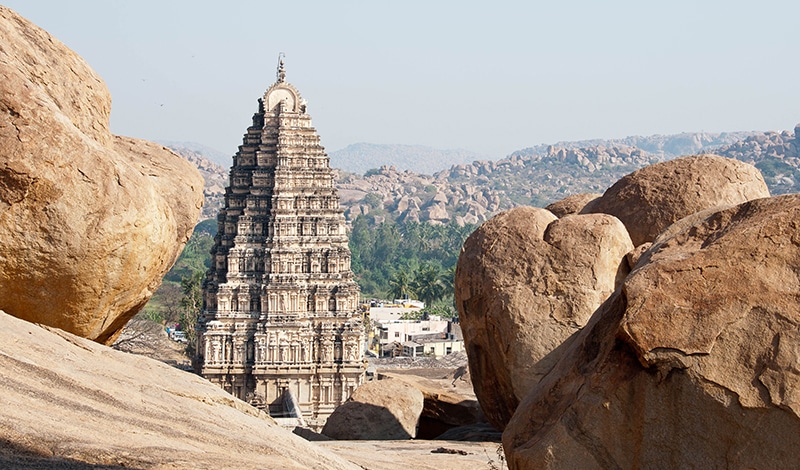 Hampi, die alte Hauptstadt des Königreiches Vijayanagar. Foto: © Gerhard Liebenberger